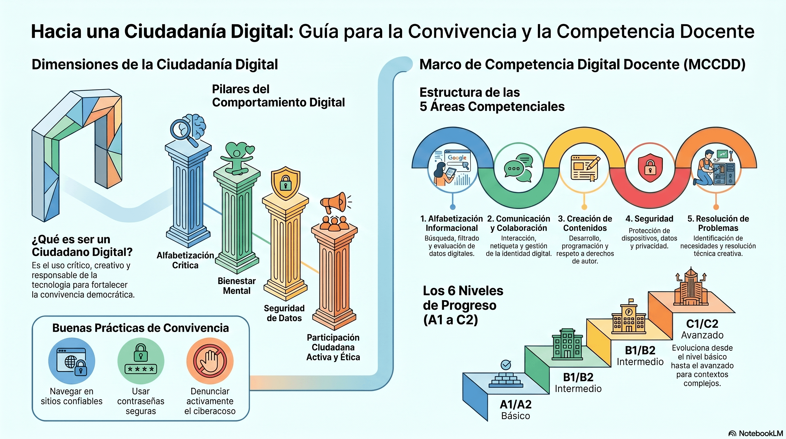 Infografía general de Ciudadanía Digital
