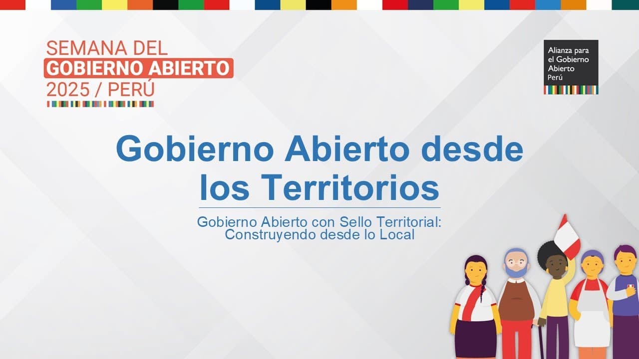 Webinar internacional con enfoque territorial desde Perú